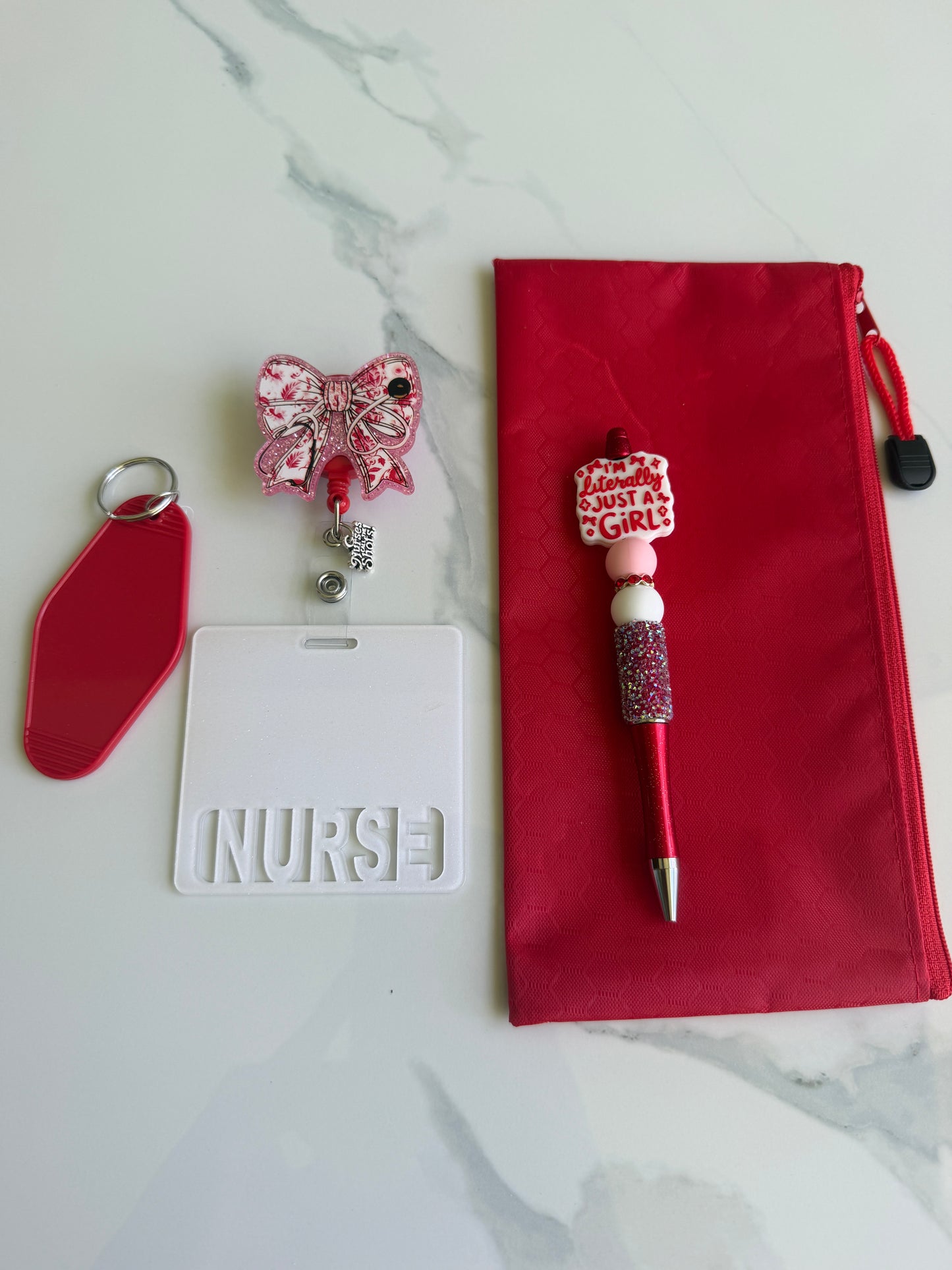 Dark pink nurse bundle