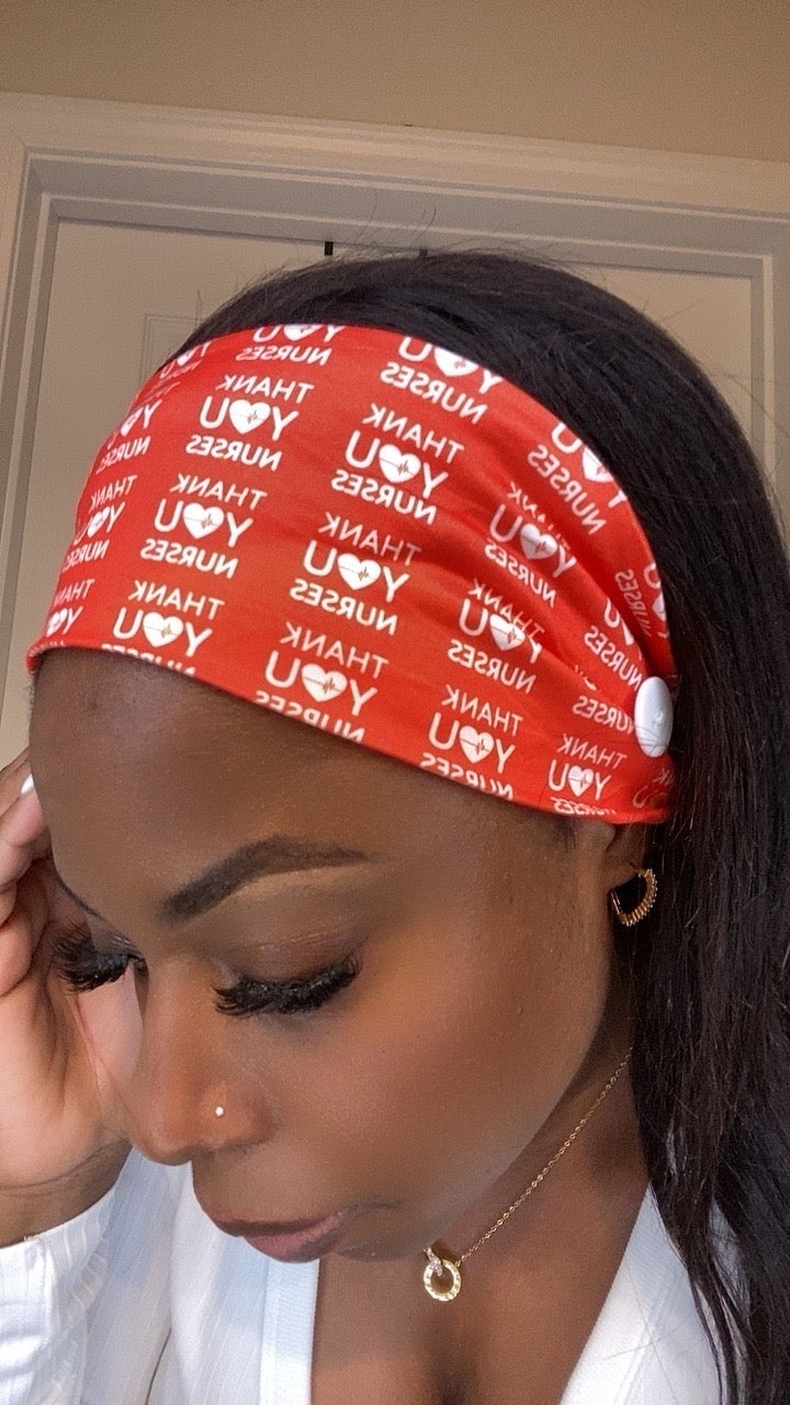 Medical thank you themed headband