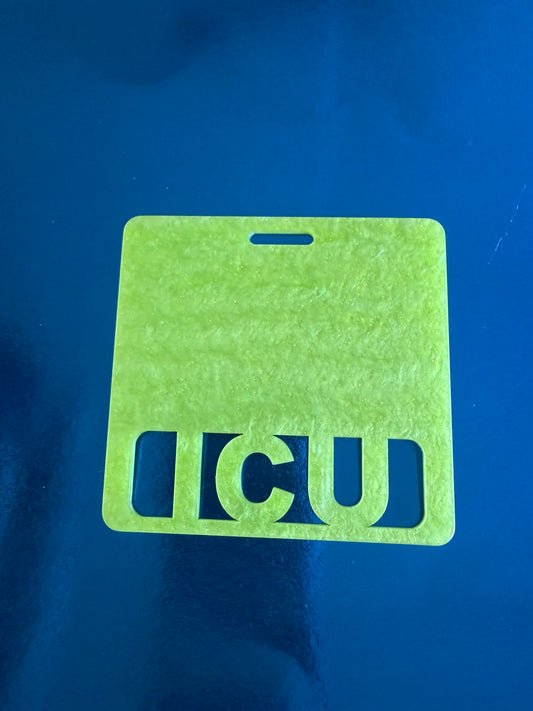 Green icu badge buddy