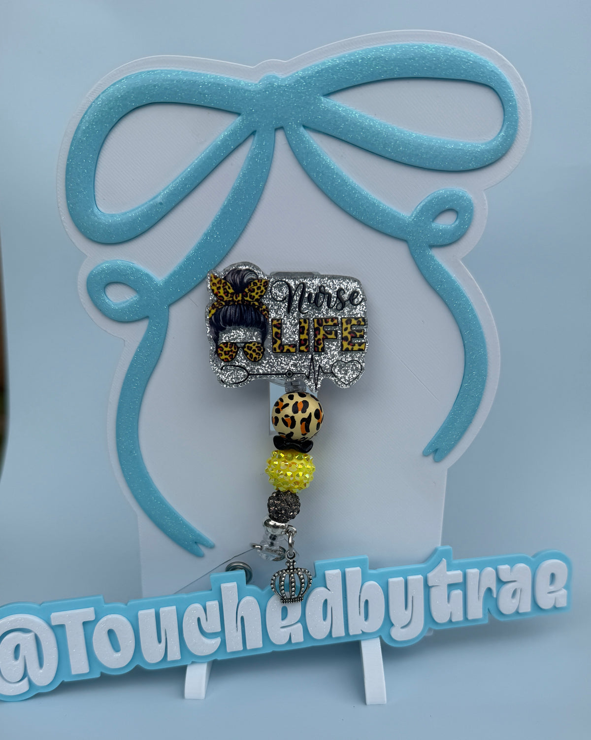 Cheetah Nurse life badge reel