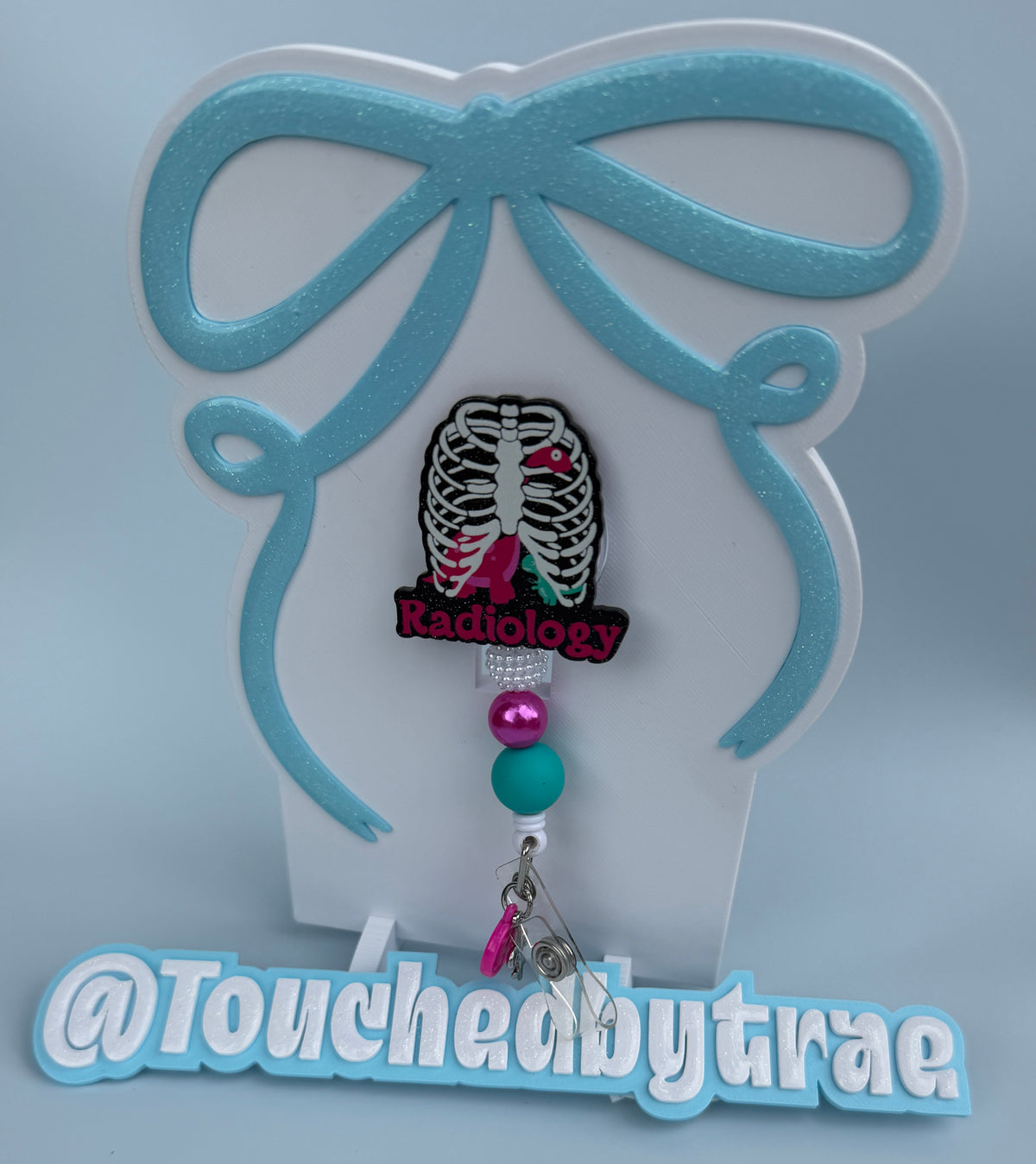 Radiology badge reel