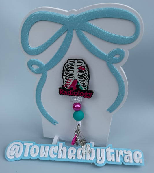 Radiology badge reel