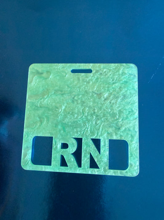 Aqua RN badge buddy