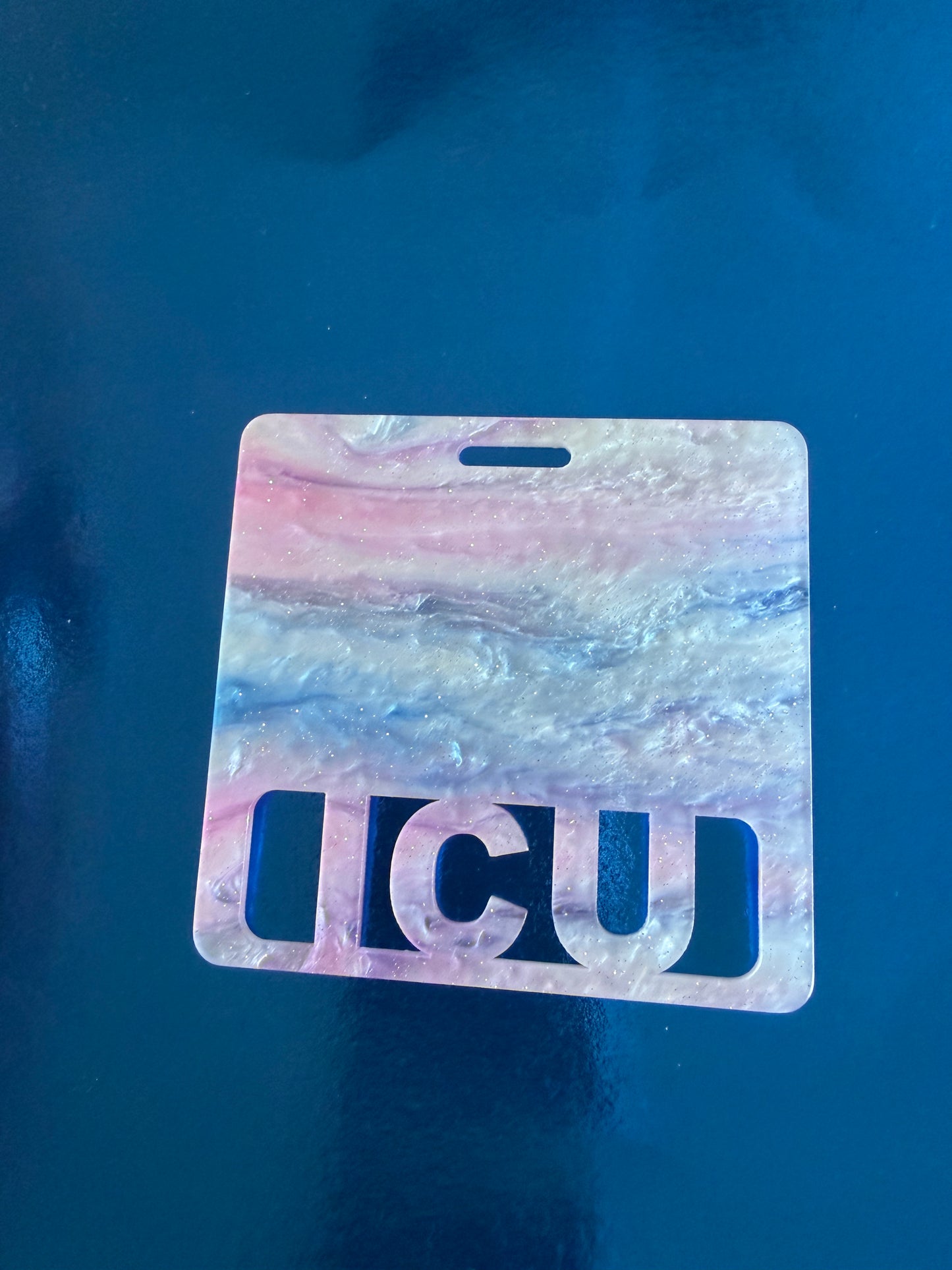 Ombré icu badge reel