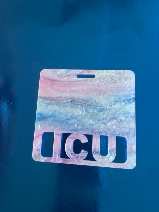 Ombré icu badge reel