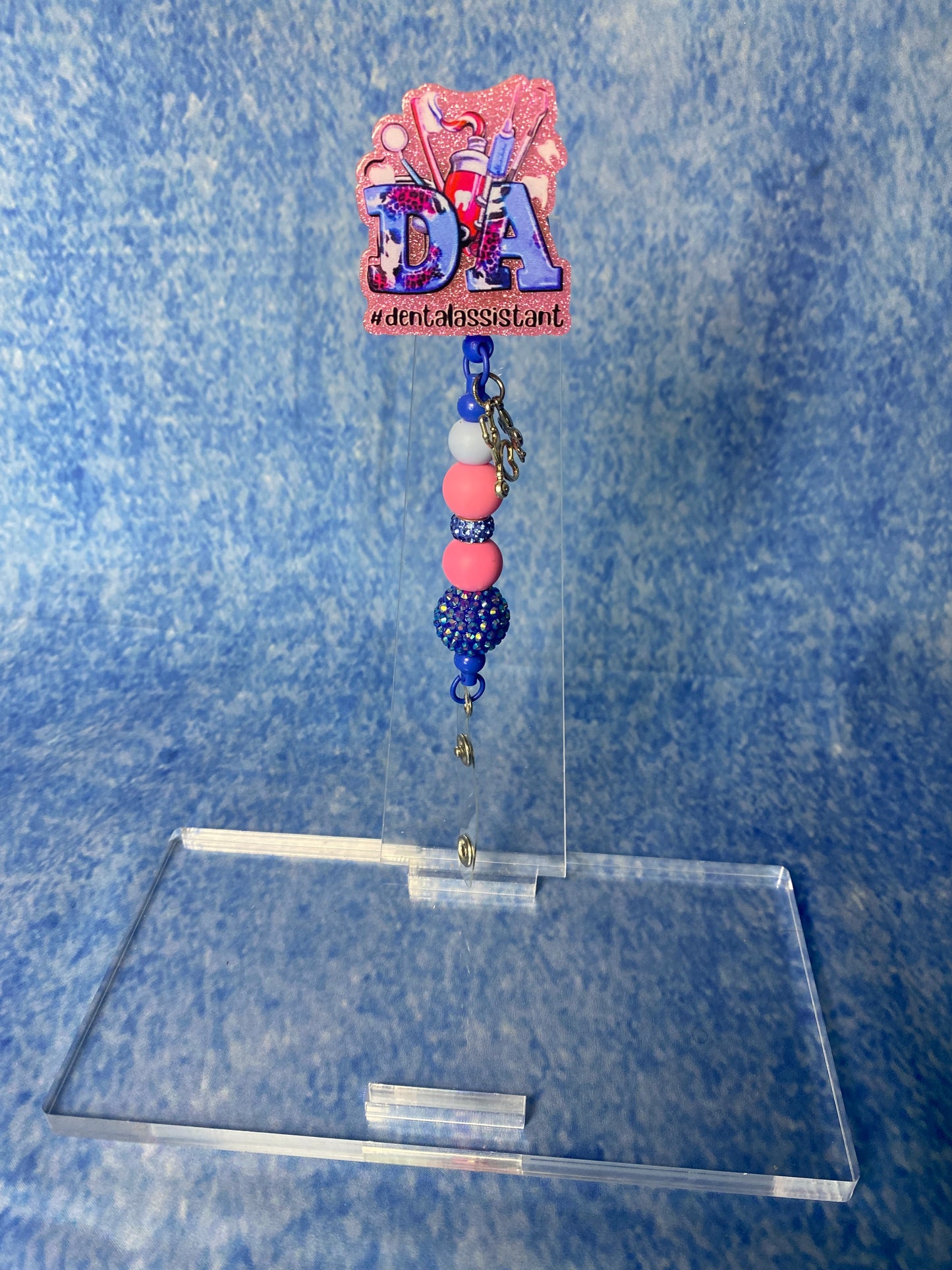 Dental assistant  beaded reel