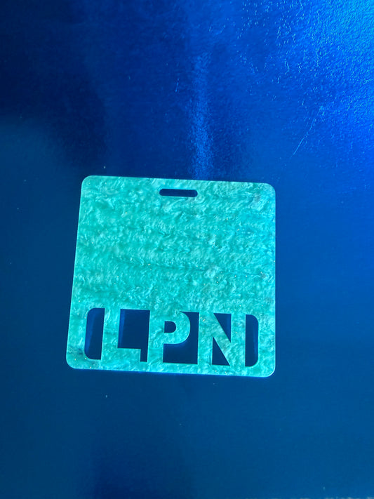 Aqua lpn badge buddy