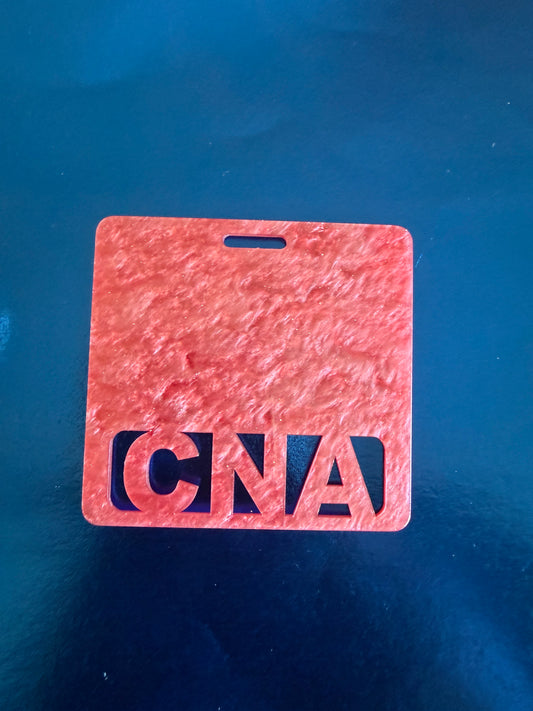 Dark pink badge buddy