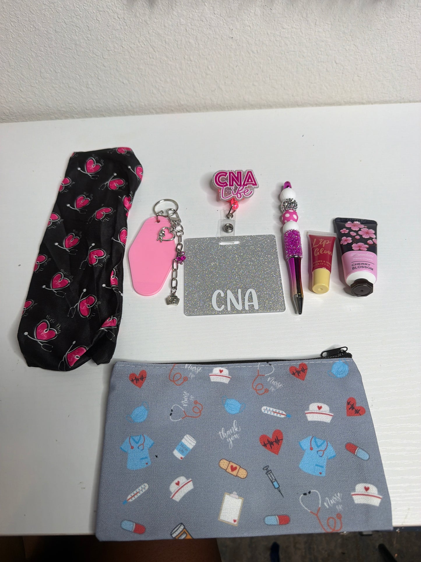 Silver pink cna