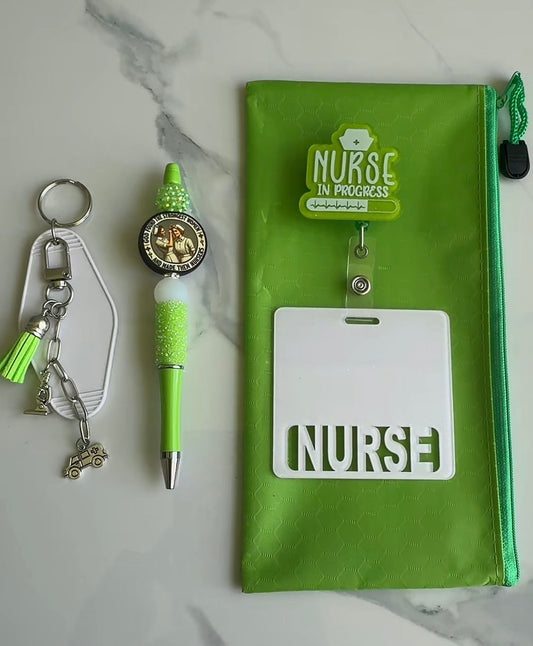 Green nurse in progress bundle