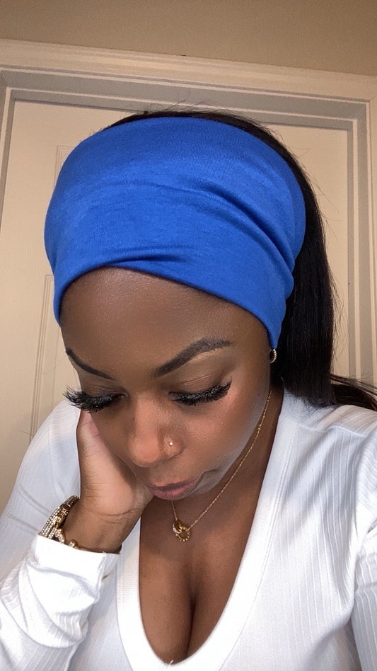 Navy headbands