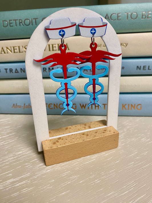 Nurse themed earrings