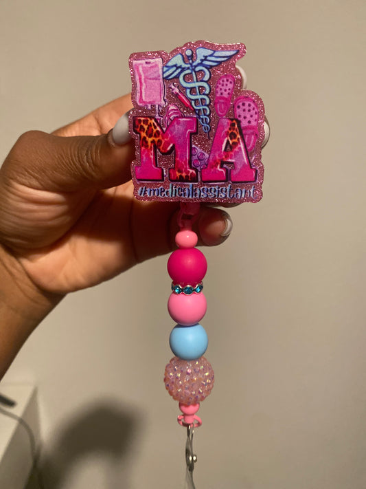 MA badge reel