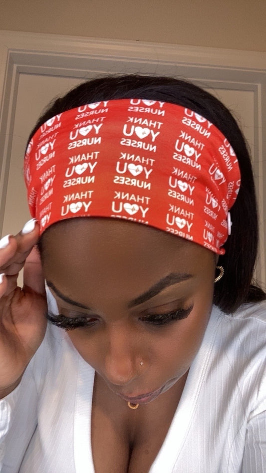 Medical thank you themed headband